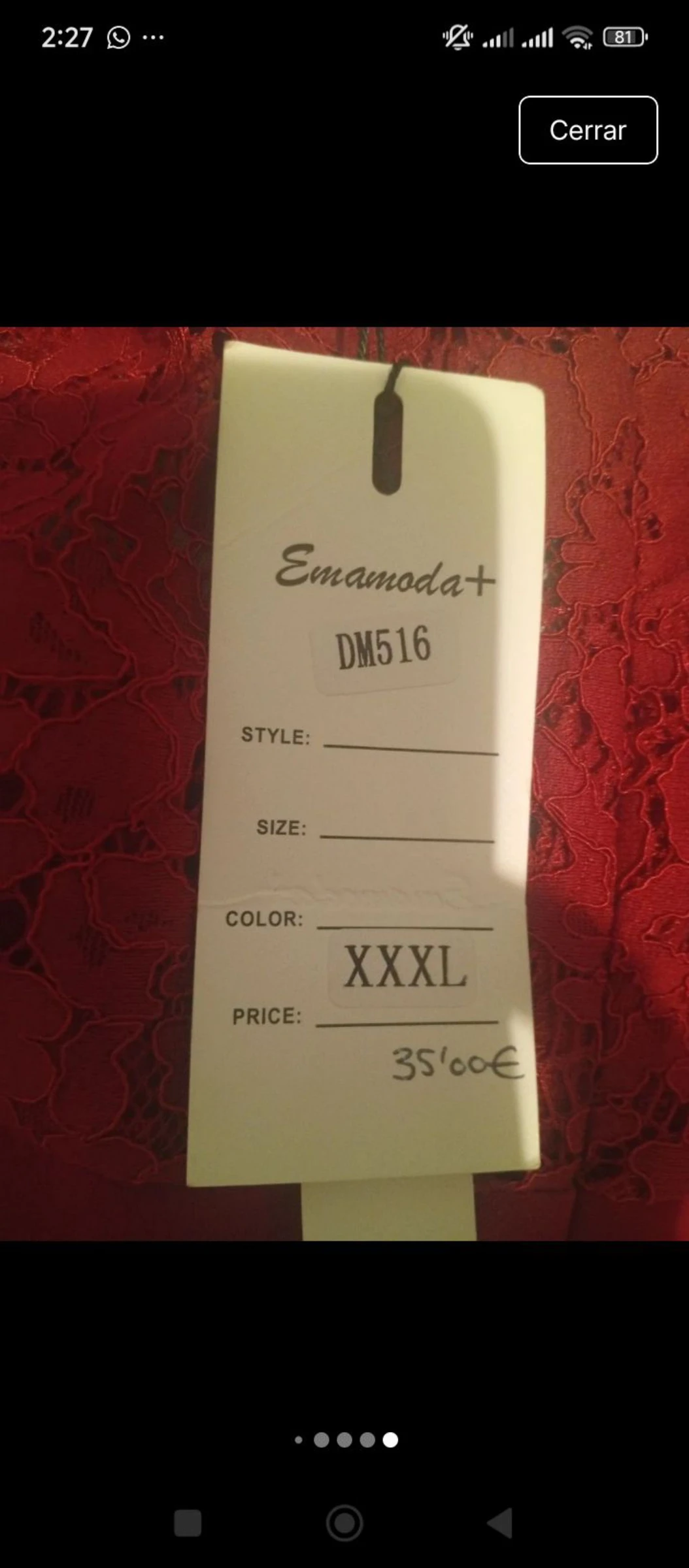 Event Dress with Tag – photo 7